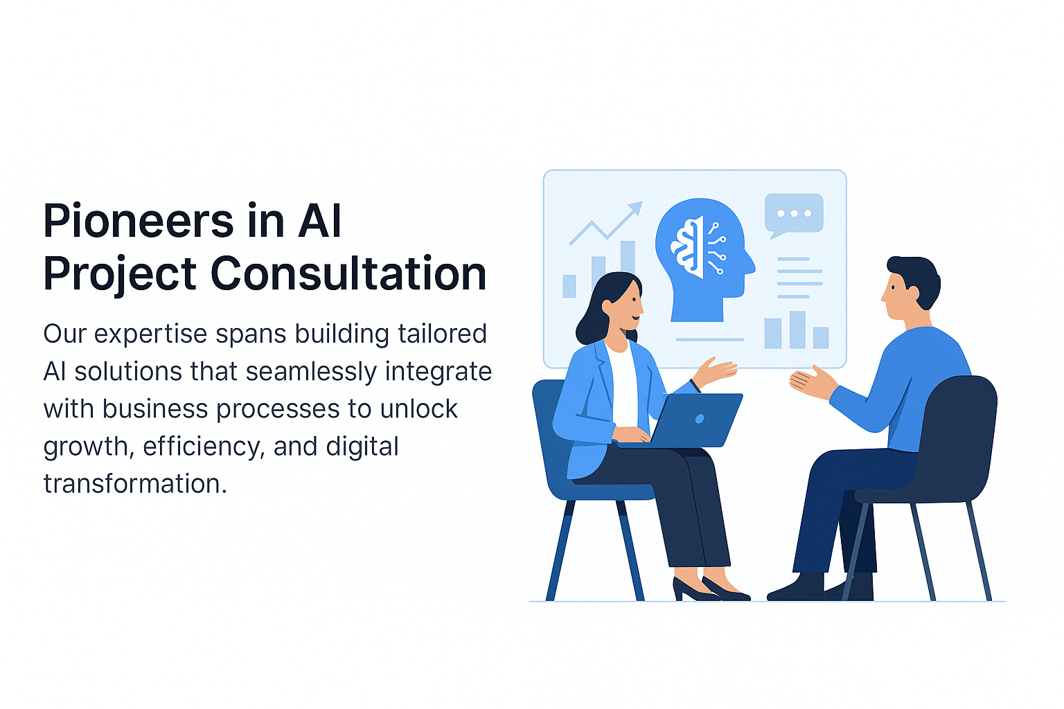 AI Consulting Illustration